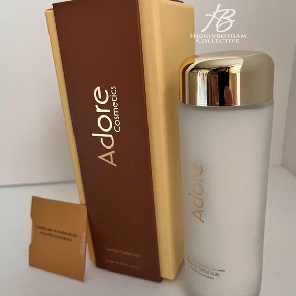 Brand New Adore Cosmetics Essence Facial Milk w/ CoA Certified Organic - Picture 3 of 4